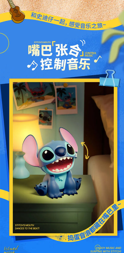 Stitch Bluetooth Speaker Desktop Ornament Cartoon Anime Peripheral Toy High Sound Quality Subwoofer Graduation Gift Suit
