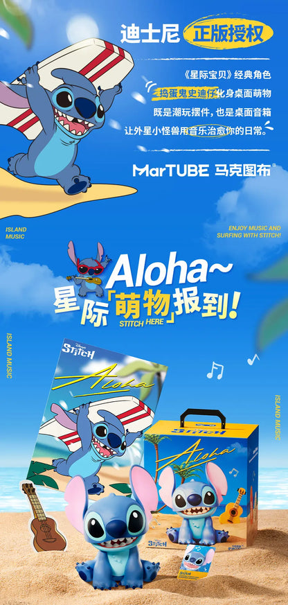 Stitch Bluetooth Speaker Desktop Ornament Cartoon Anime Peripheral Toy High Sound Quality Subwoofer Graduation Gift Suit