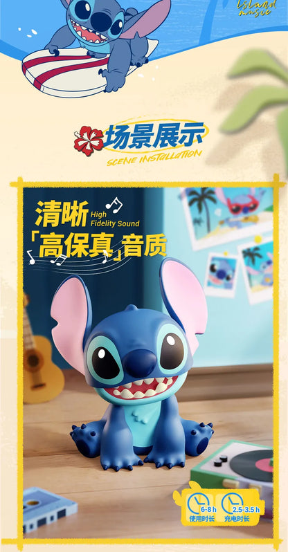 Stitch Bluetooth Speaker Desktop Ornament Cartoon Anime Peripheral Toy High Sound Quality Subwoofer Graduation Gift Suit