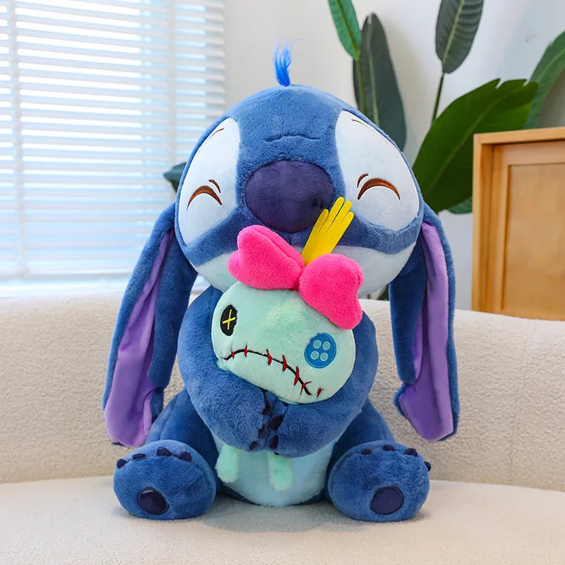 Disney Stitch Plush Toy – Cute Kawaii Soft Stuffed Animal | Lilo & Stitch Plush Doll Gift for Kids & Collectors 25–40CM