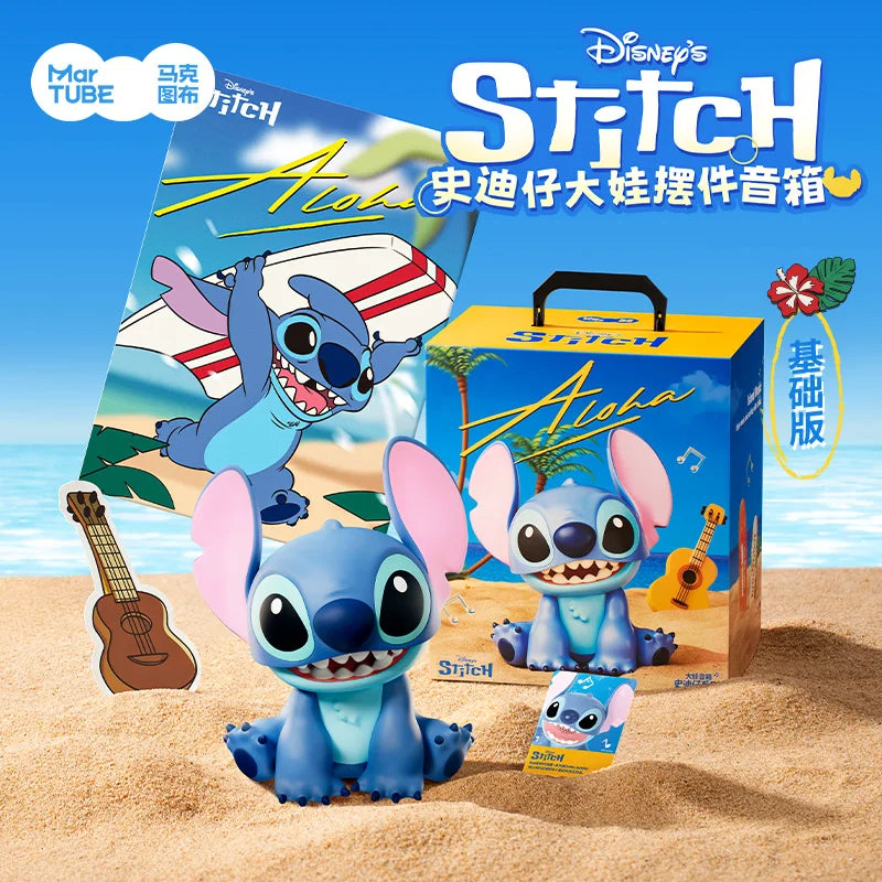 Stitch Bluetooth Speaker Desktop Ornament Cartoon Anime Peripheral Toy High Sound Quality Subwoofer Graduation Gift Suit