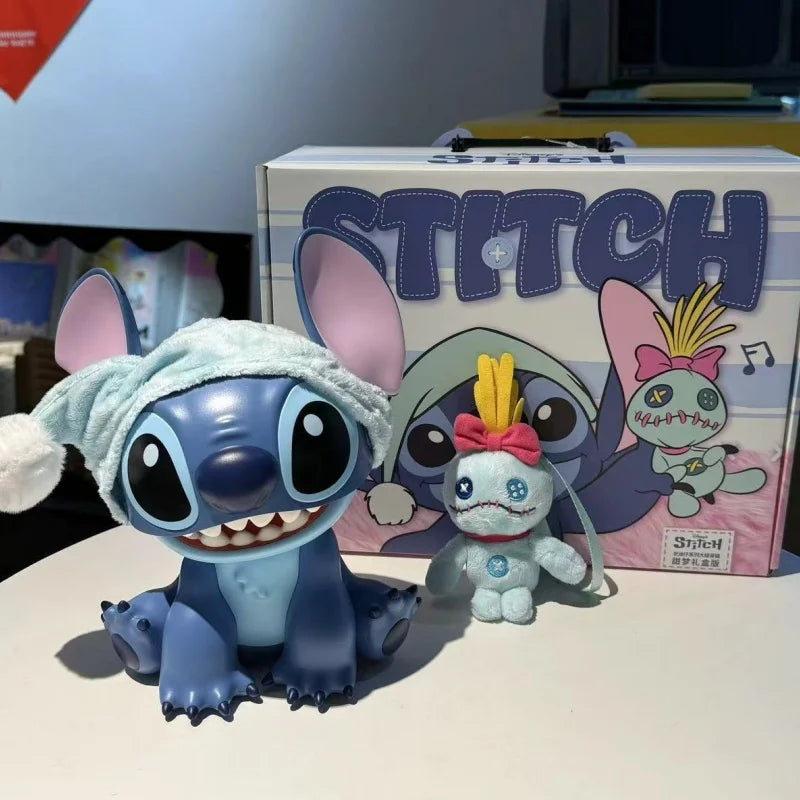 Stitch Bluetooth Speaker Desktop Ornament Cartoon Anime Peripheral Toy High Sound Quality Subwoofer Graduation Gift Suit