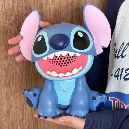 Stitch Bluetooth Speaker Desktop Ornament Cartoon Anime Peripheral Toy High Sound Quality Subwoofer Graduation Gift Suit