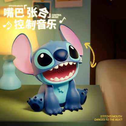 Stitch Bluetooth Speaker Desktop Ornament Cartoon Anime Peripheral Toy High Sound Quality Subwoofer Graduation Gift Suit