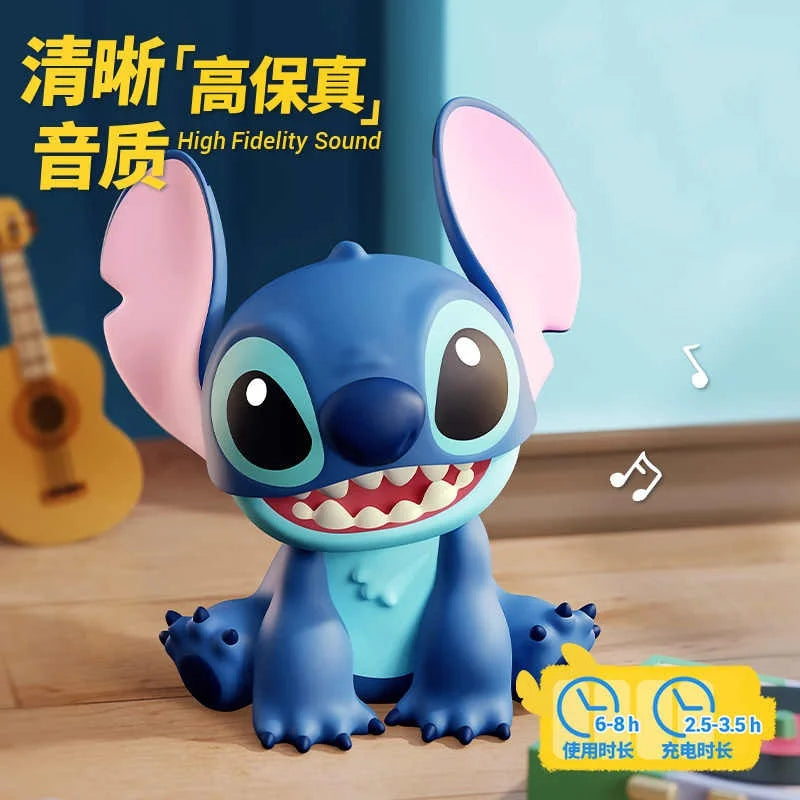 Stitch Bluetooth Speaker Desktop Ornament Cartoon Anime Peripheral Toy High Sound Quality Subwoofer Graduation Gift Suit