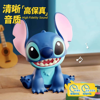 Stitch Bluetooth Speaker Desktop Ornament Cartoon Anime Peripheral Toy High Sound Quality Subwoofer Graduation Gift Suit