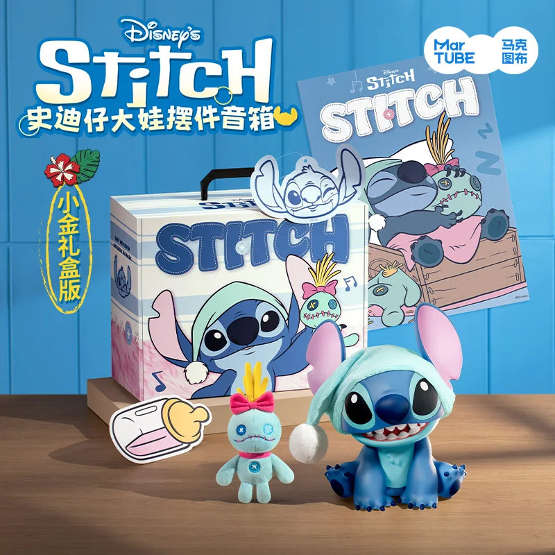 Stitch Bluetooth Speaker Desktop Ornament Cartoon Anime Peripheral Toy High Sound Quality Subwoofer Graduation Gift Suit